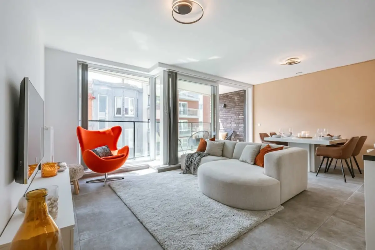 Appartement te  huur in Oostende 8400 4024.00€ 2 slaapkamers 95.00m² - Zoekertje 749684