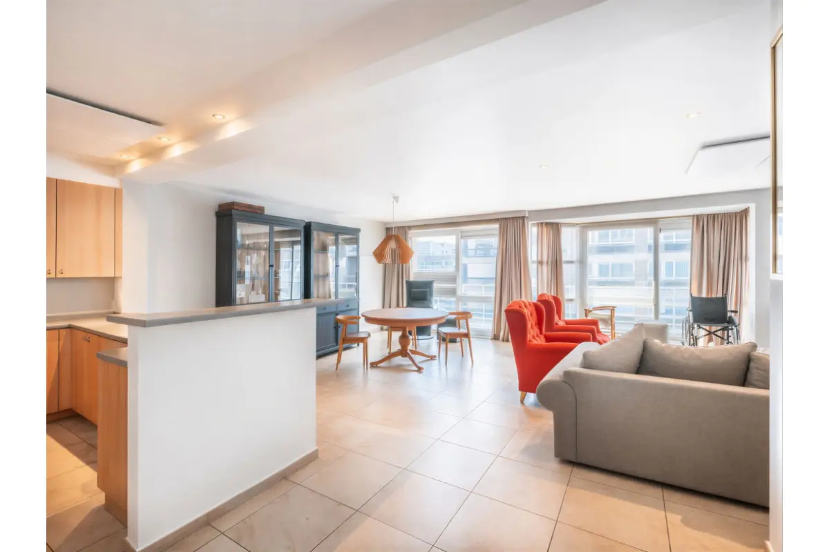 Appartement te  in Koksijde 8670 975.00€ 2 slaapkamers 117.00m² - Zoekertje 752482