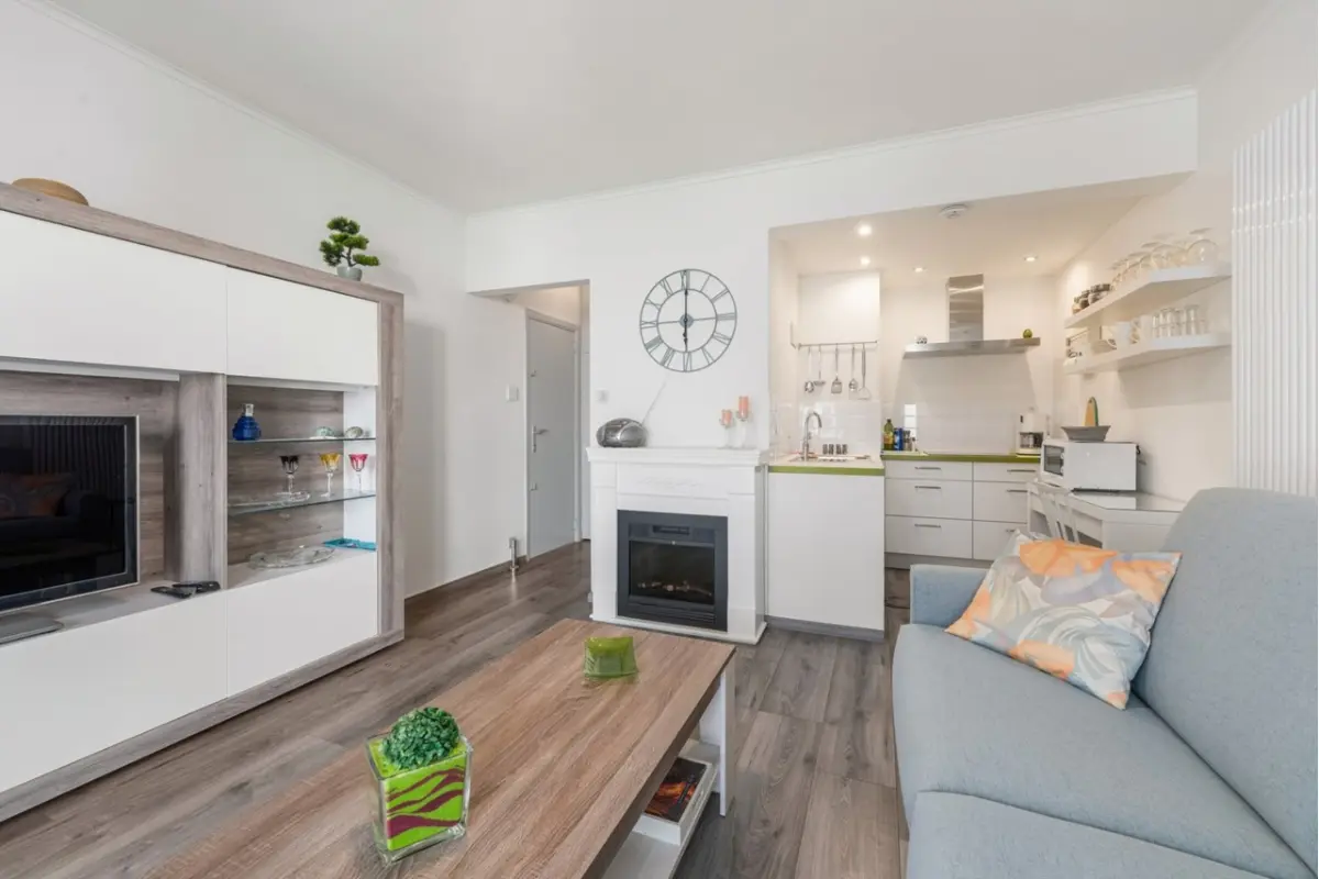 Appartement te  koop in Westende 8434 119000.00€  slaapkamers 28.00m² - Zoekertje 757627