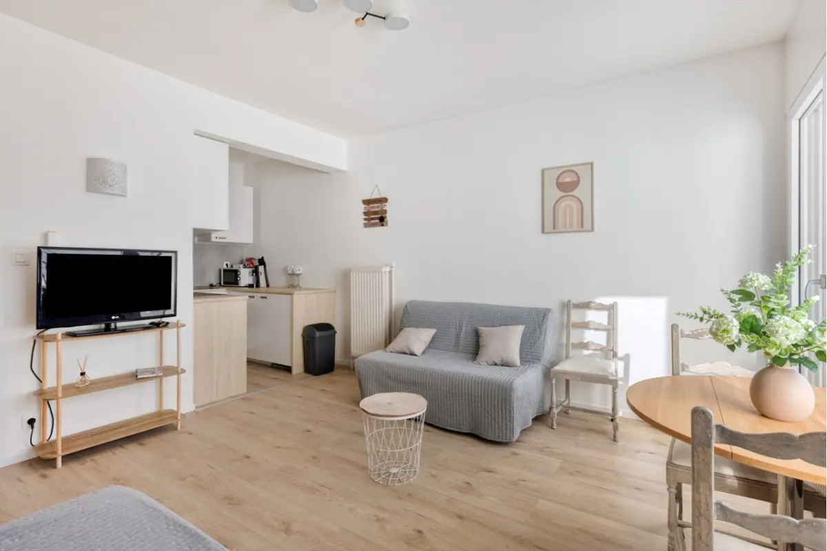 Appartement te  koop in Westende 8434 115000.00€  slaapkamers 25.00m² - Zoekertje 757622