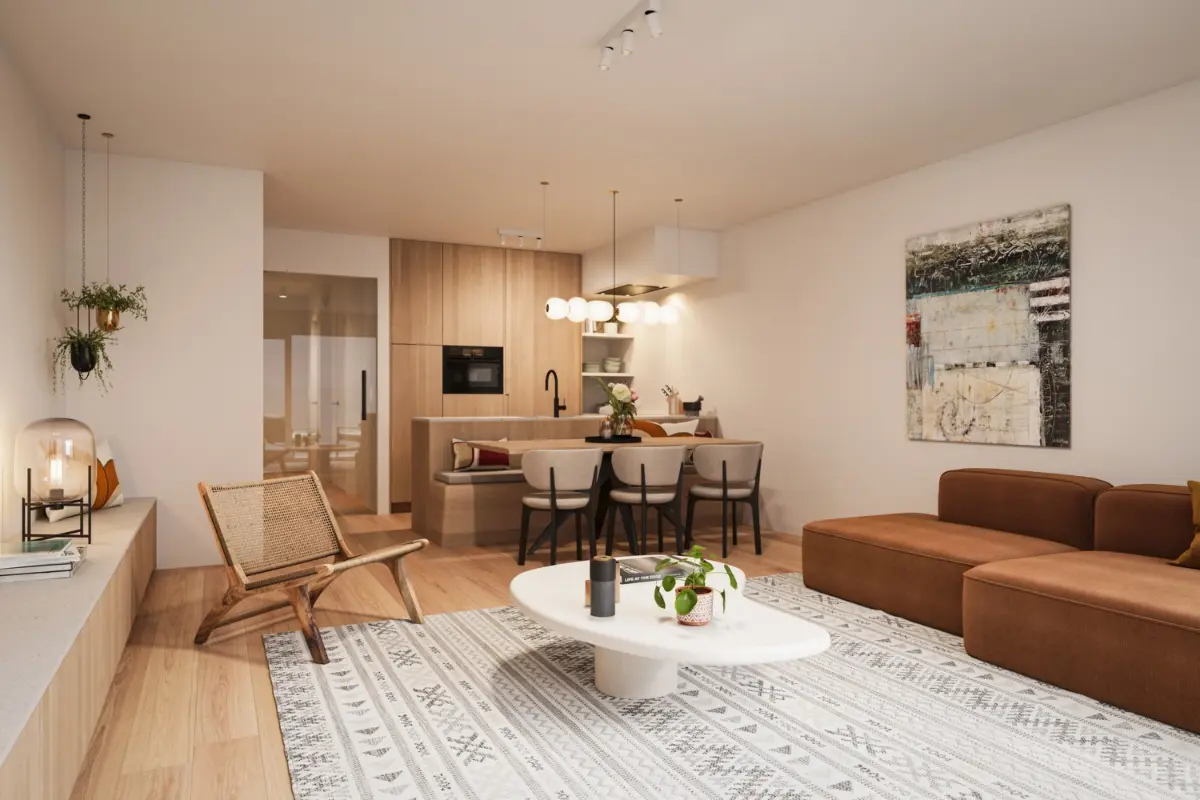 Appartement te  in Oostende 8400 362000.00€ 2 slaapkamers 75.20m² - Zoekertje 758743