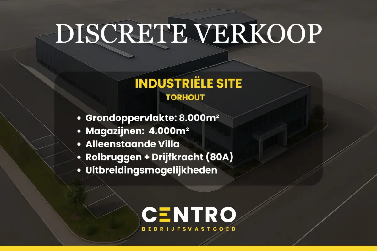Handelszaak te  koop in Torhout 8820 0.00€  slaapkamers 4000.00m² - Zoekertje 759820