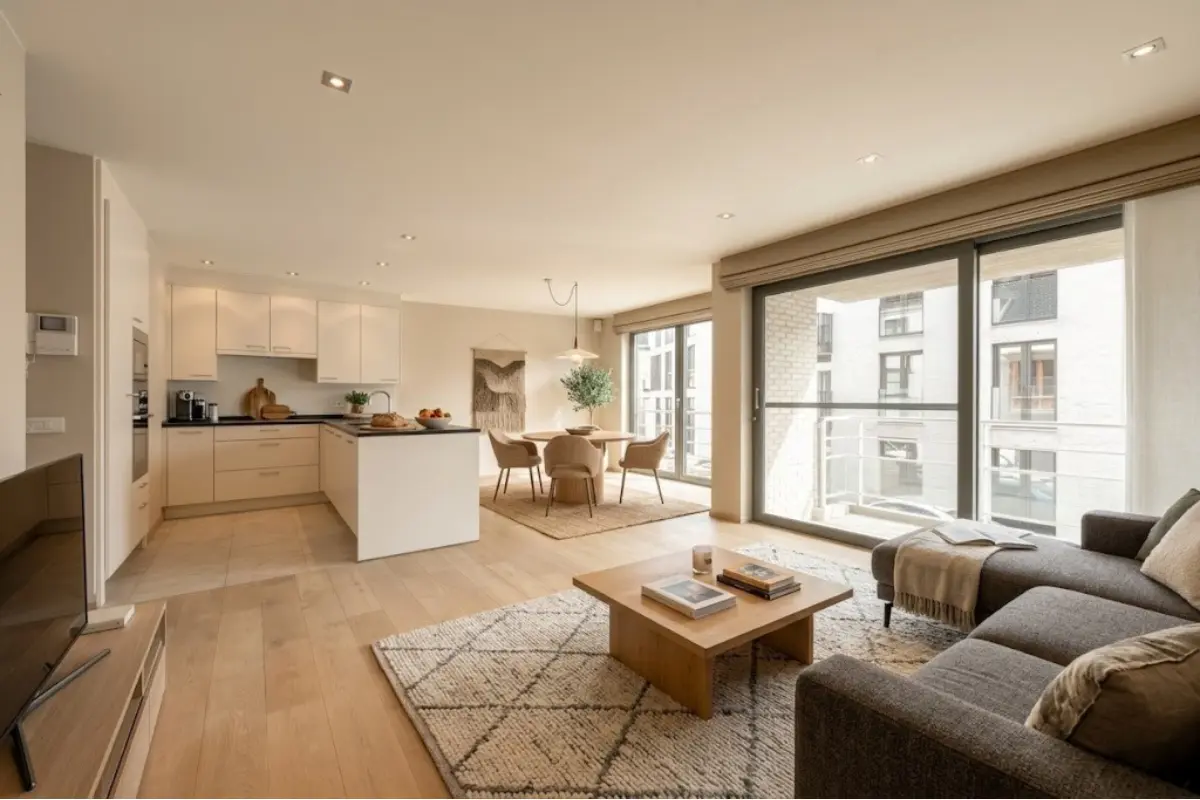 Appartement te  koop in Pittem 8740 289000.00€ 2 slaapkamers 77.00m² - Zoekertje 761004