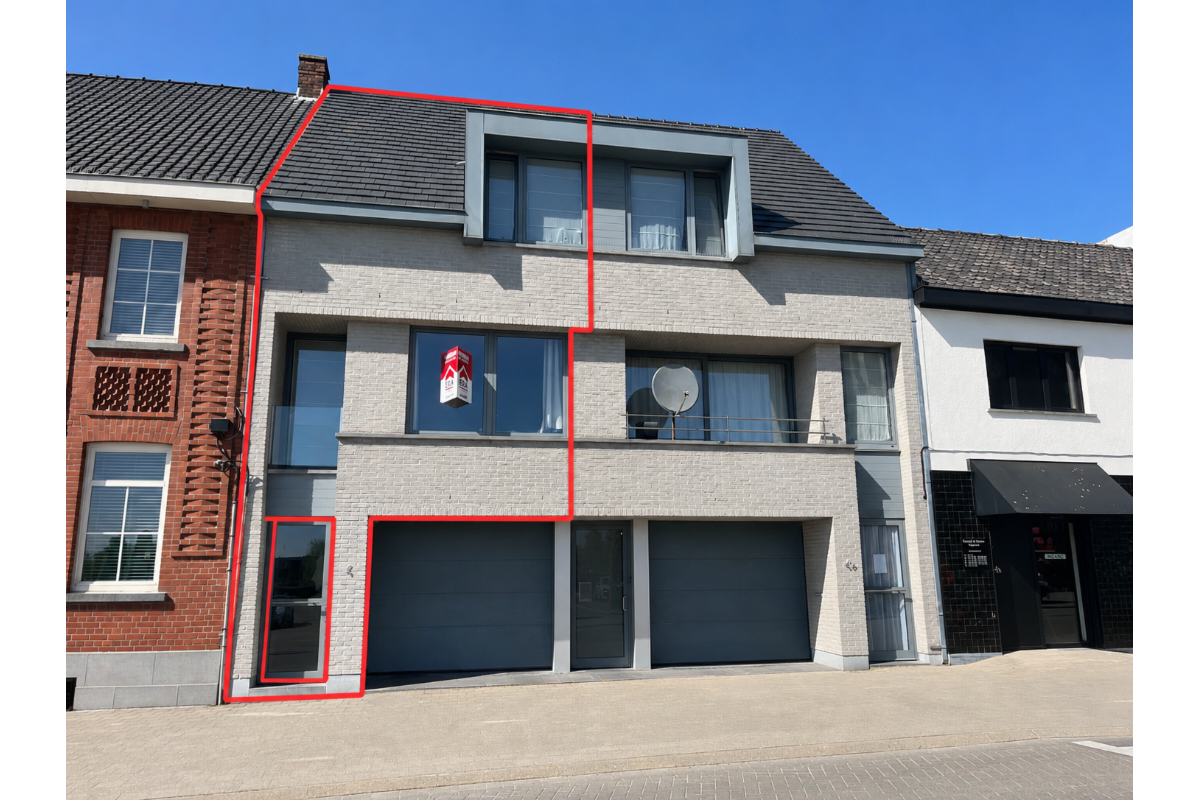 Appartement te  huur in Egem 8740 800.00€ 2 slaapkamers 110.00m² - Zoekertje 760699
