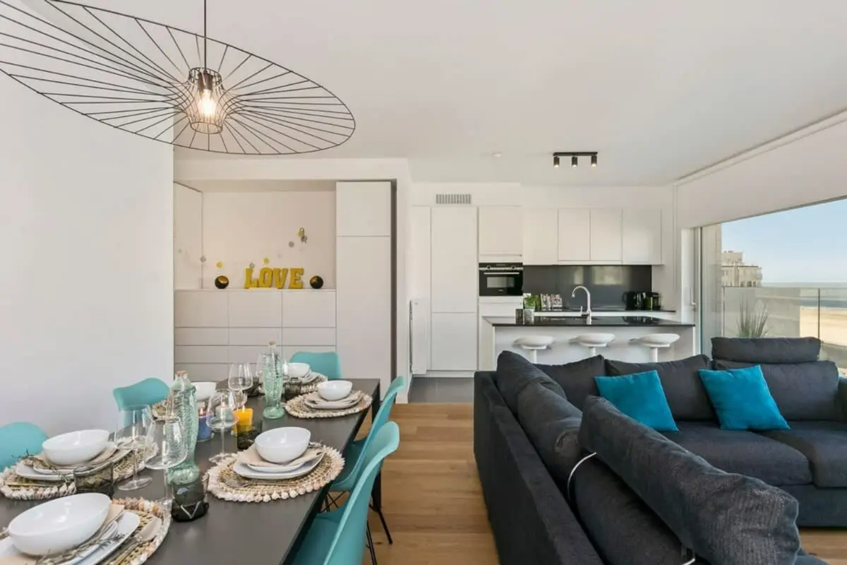 Appartement te  huur in Oostende 8400 4340.00€ 3 slaapkamers 114.00m² - Zoekertje 761150