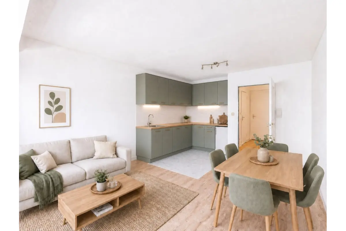 Appartement te  koop in Oostduinkerke 8670 135000.00€  slaapkamers 33.00m² - Zoekertje 761903