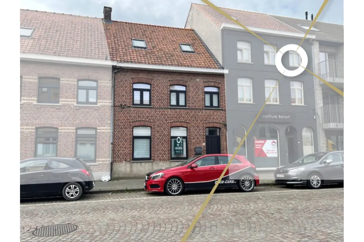 Huis te  huur in Vlamertinge 8908 820.00€ 3 slaapkamers m² - Zoekertje 769757