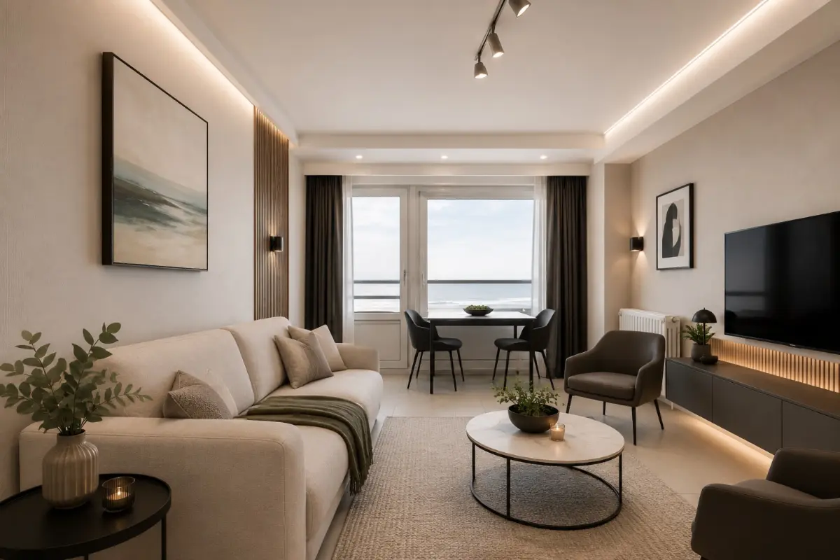 Appartement te  koop in Blankenberge 8370 219000.00€ 1 slaapkamers 48.00m² - Zoekertje 777452