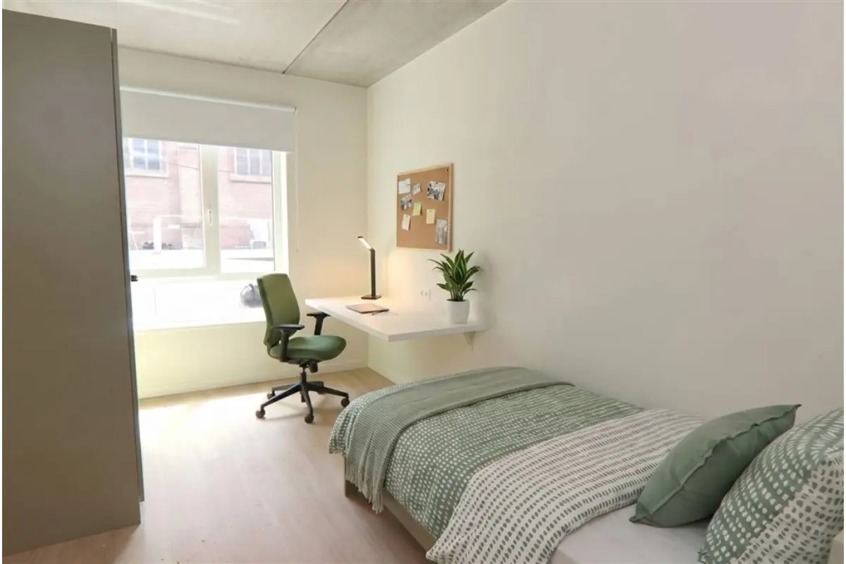 Kot te  huur in Kortrijk 8500 445.00€ 1 slaapkamers 17.00m² - Zoekertje 778598