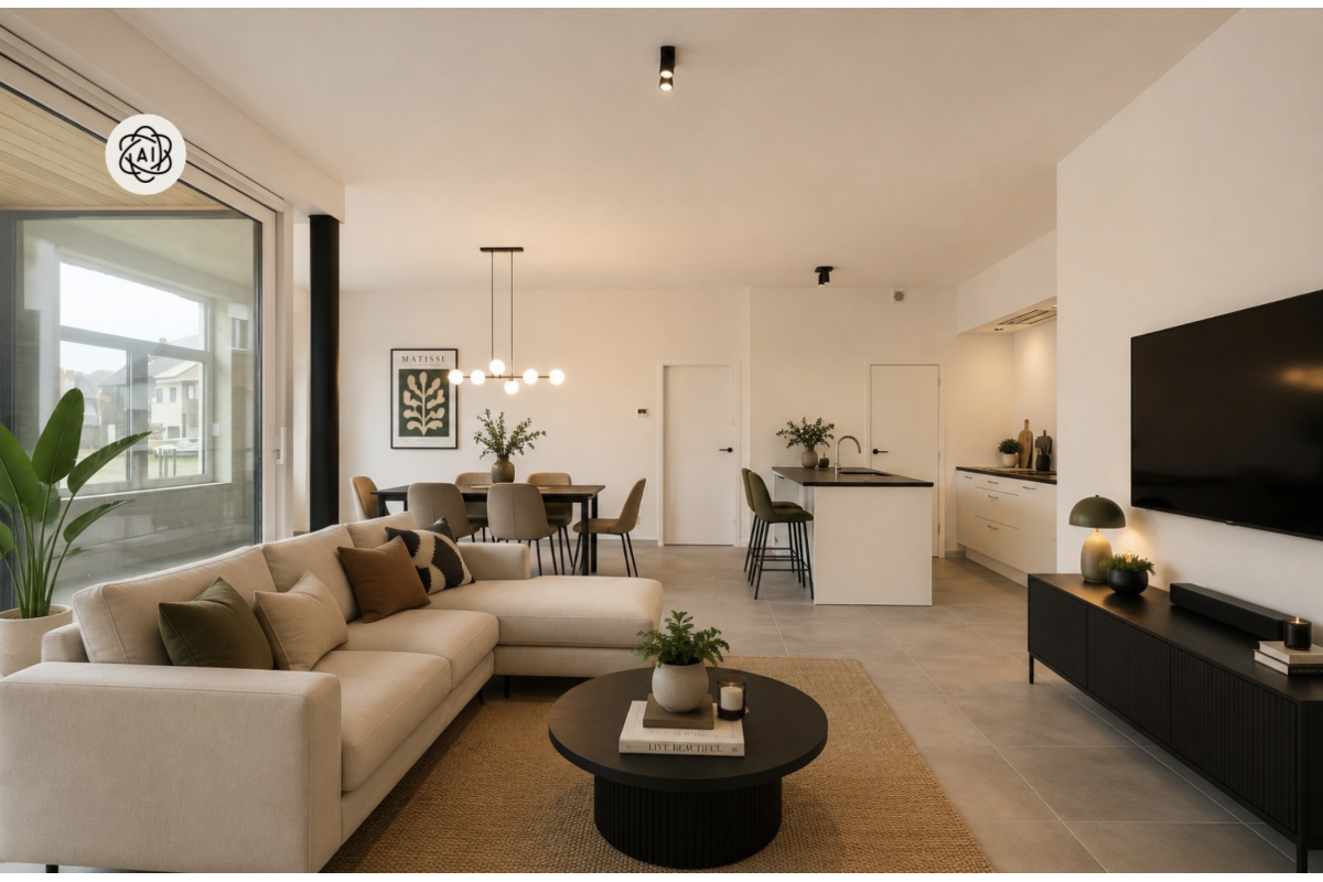 Appartement te  koop in Sint-Baafs-Vijve 8710 315000.00€ 2 slaapkamers 129.00m² - Zoekertje 778544
