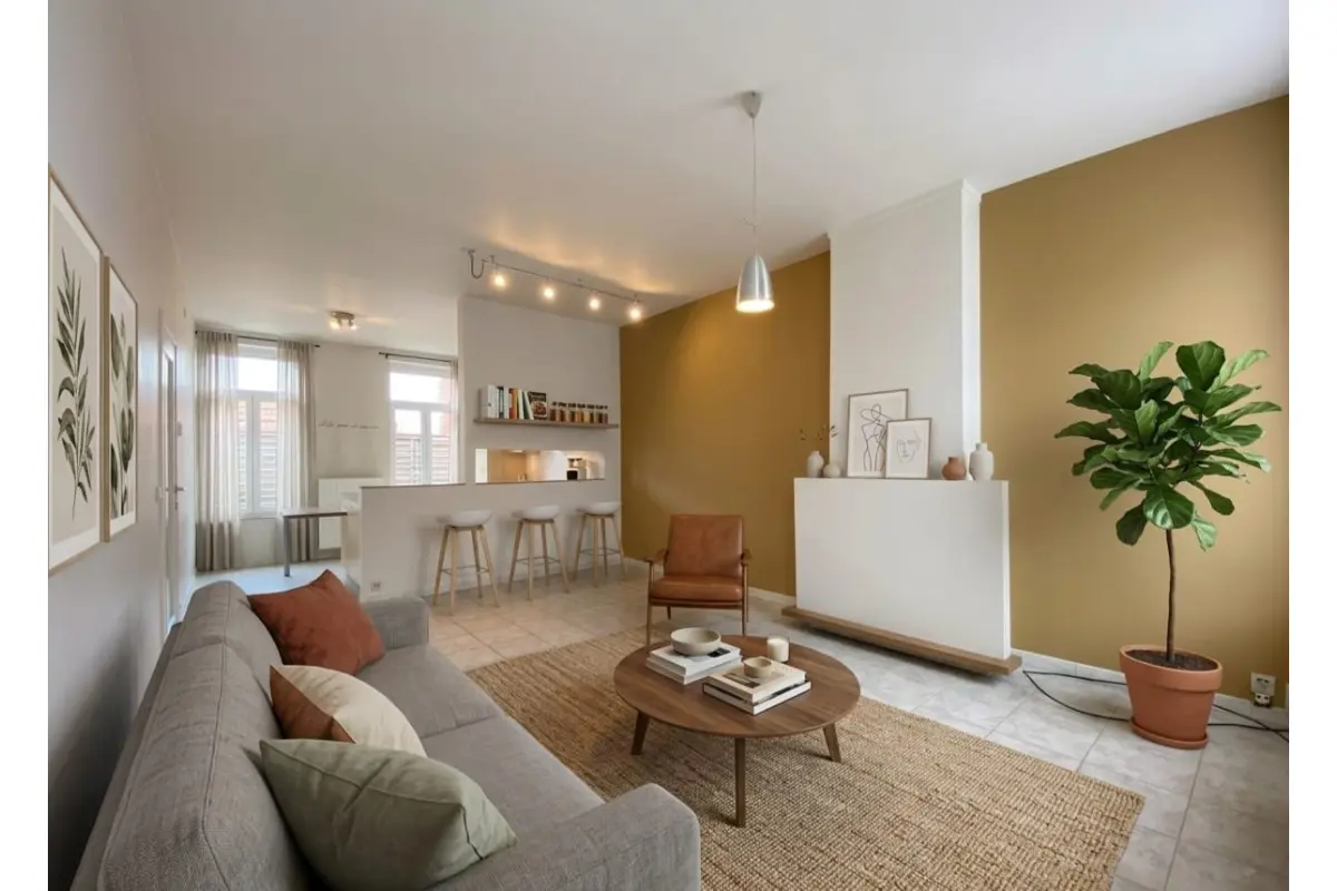 Appartement te  huur in Tielt 8700 695.00€ 1 slaapkamers 123.00m² - Zoekertje 779916