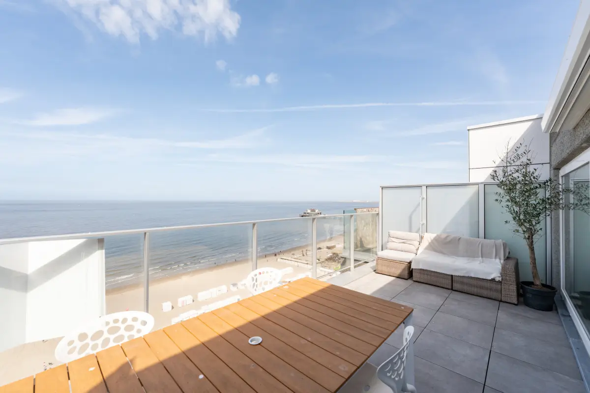 Penthouse te  koop in Blankenberge 8370 499000.00€ 2 slaapkamers 59.00m² - Zoekertje 784791