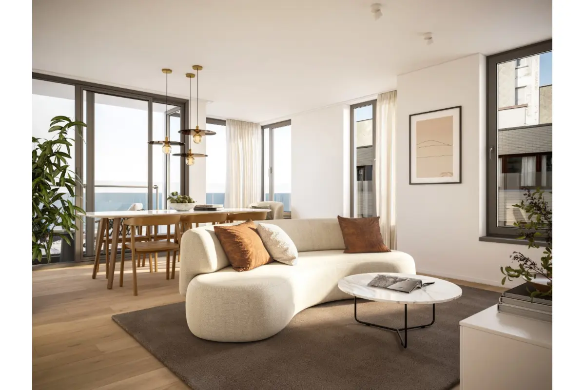 Benedenverdieping te  koop in Blankenberge 8370 434000.00€ 2 slaapkamers 77.15m² - Zoekertje 786490
