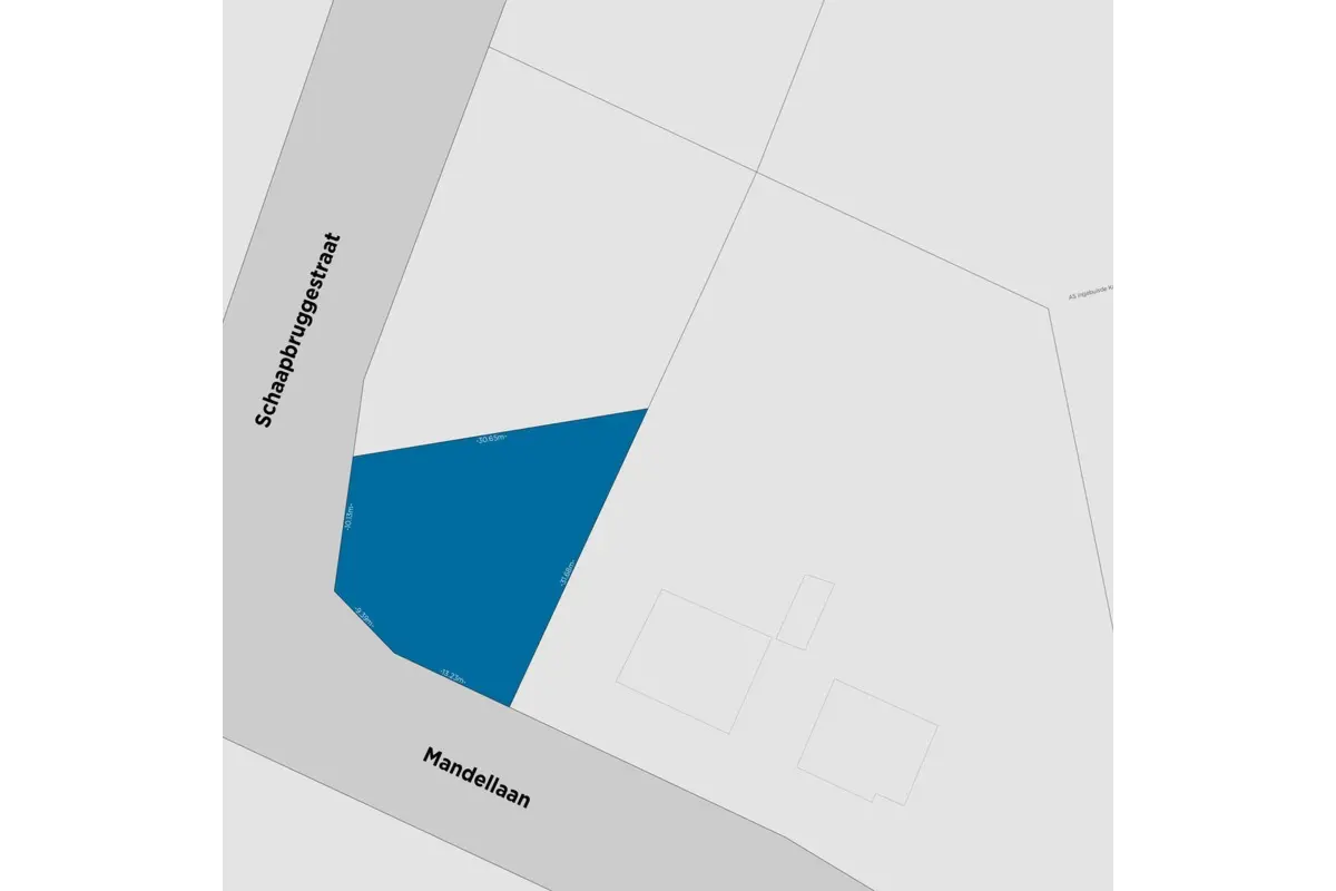 Grond te  koop in Roeselare 8800 151800.00€  slaapkamers m² - Zoekertje 789911