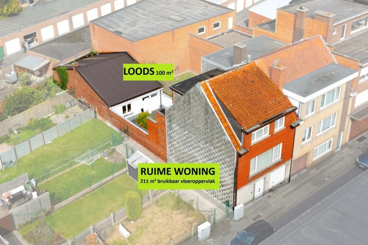Huis te  koop in Roeselare 8800 298000.00€ 3 slaapkamers 211.00m² - Zoekertje 790484