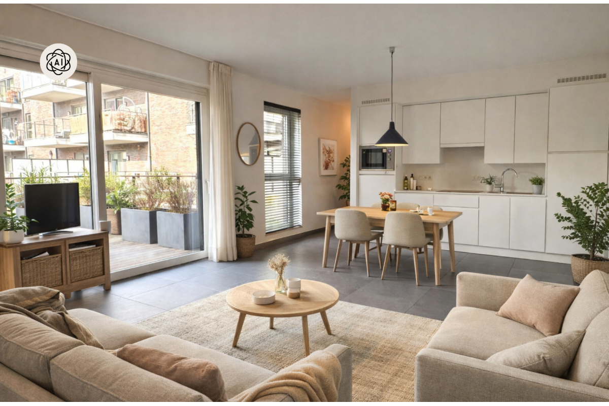 Appartement te  koop in Roeselare 8800 199500.00€ 1 slaapkamers 73.00m² - Zoekertje 790170