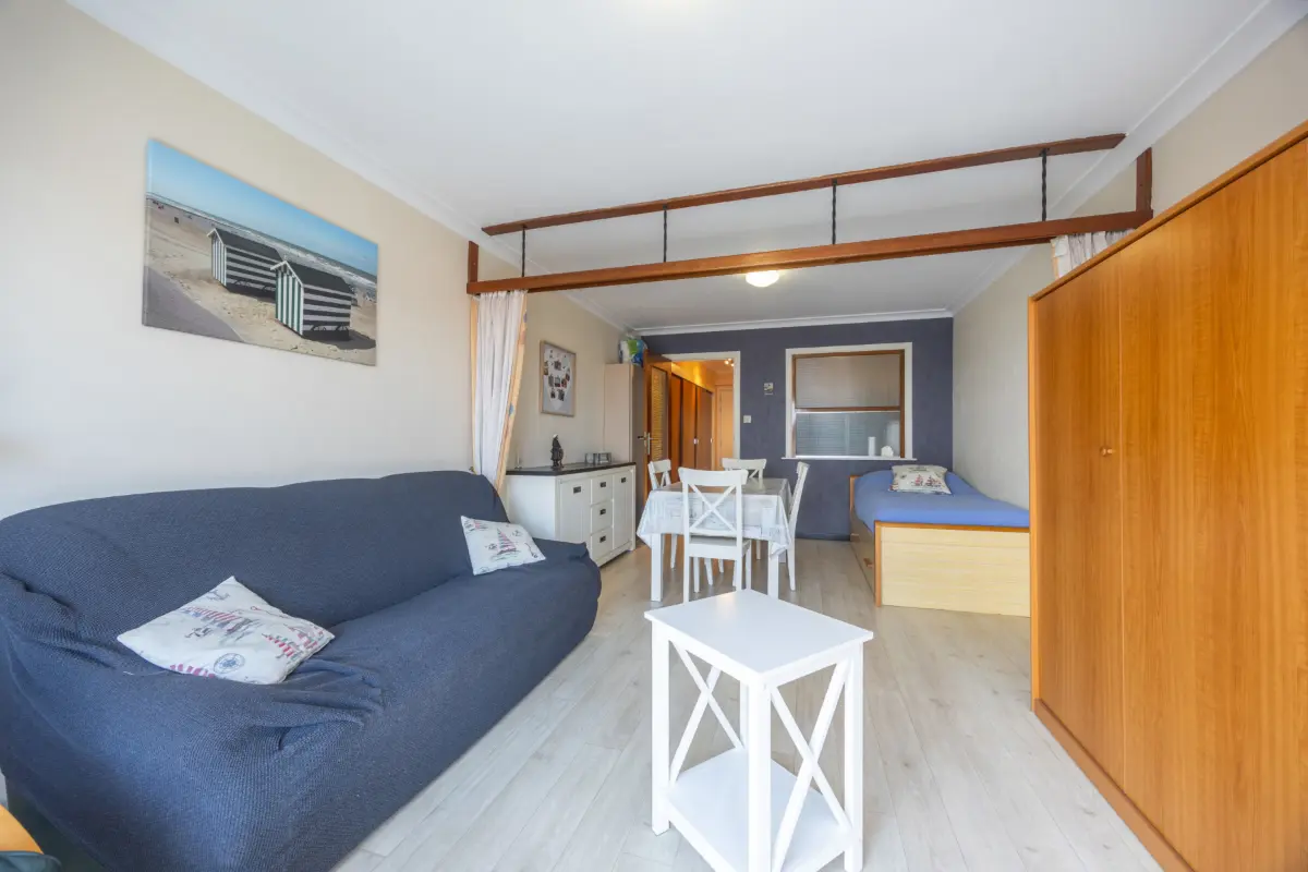 Appartement te  koop in Westende 8434 105000.00€  slaapkamers 38.00m² - Zoekertje 791293