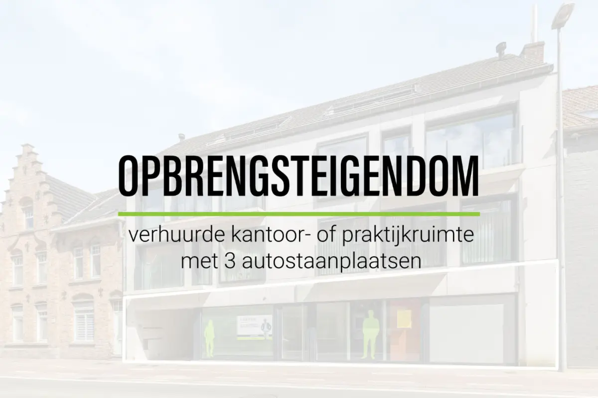 Appartementsgebouw te  koop in Staden 8840 249000.00€  slaapkamers 129.00m² - Zoekertje 797719