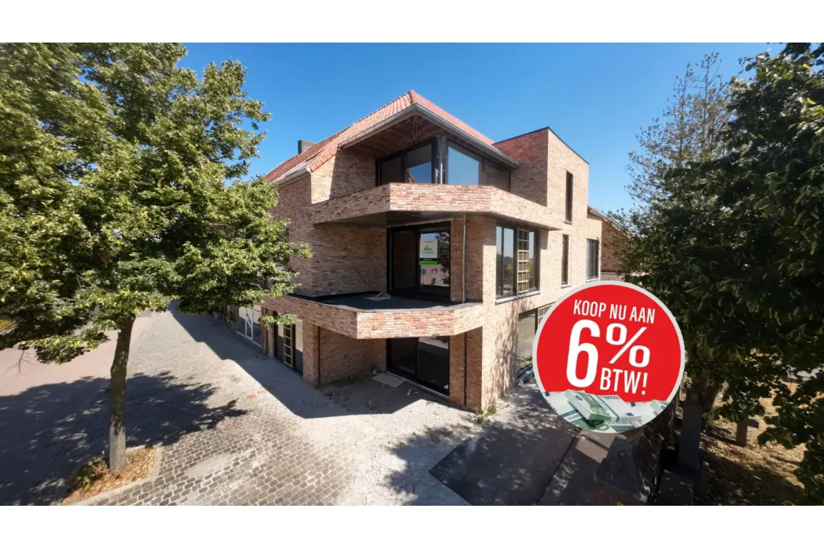 Appartement te  koop in Westrozebeke 8840 299750.00€ 3 slaapkamers 127.00m² - Zoekertje 798703