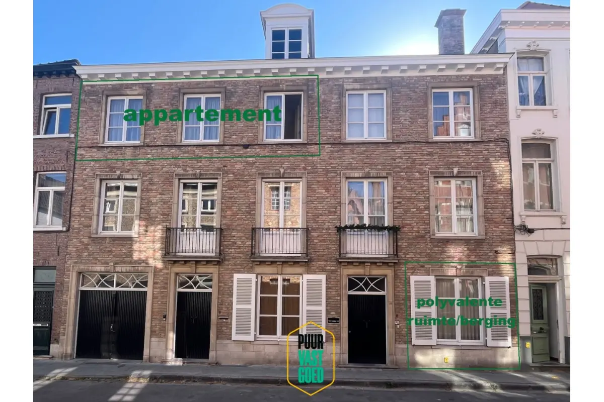 Appartementsgebouw te  koop in Brugge 8000 390000.00€ 2 slaapkamers 145.00m² - Zoekertje 800953