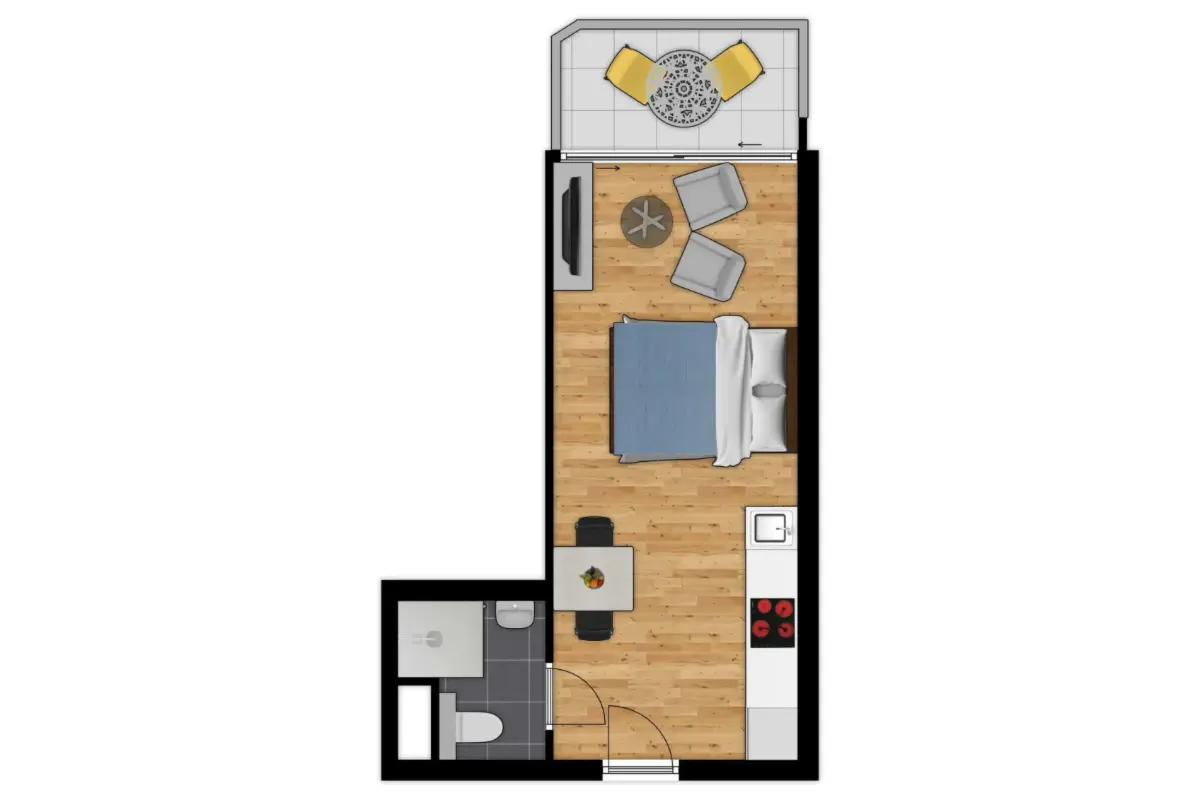 Appartement te  huur in Blankenberge 8370 2325.00€  slaapkamers m² - Zoekertje 801870