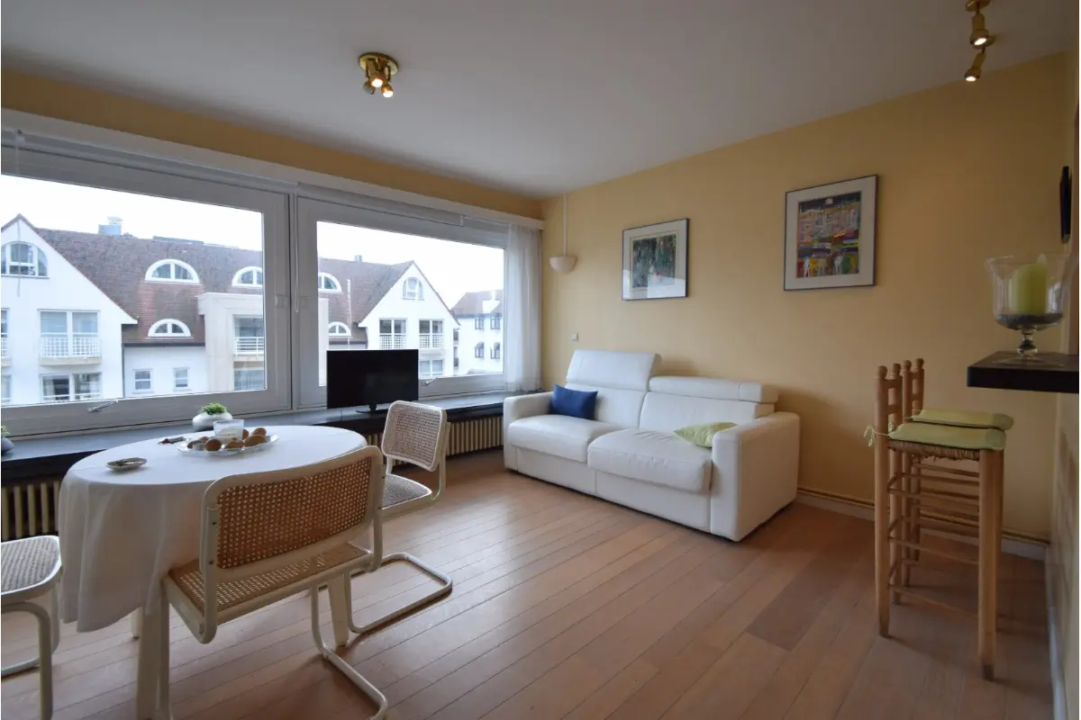 Appartement te  huur in Knokke 8300 850.00€ 1 slaapkamers 35.00m² - Zoekertje 813398