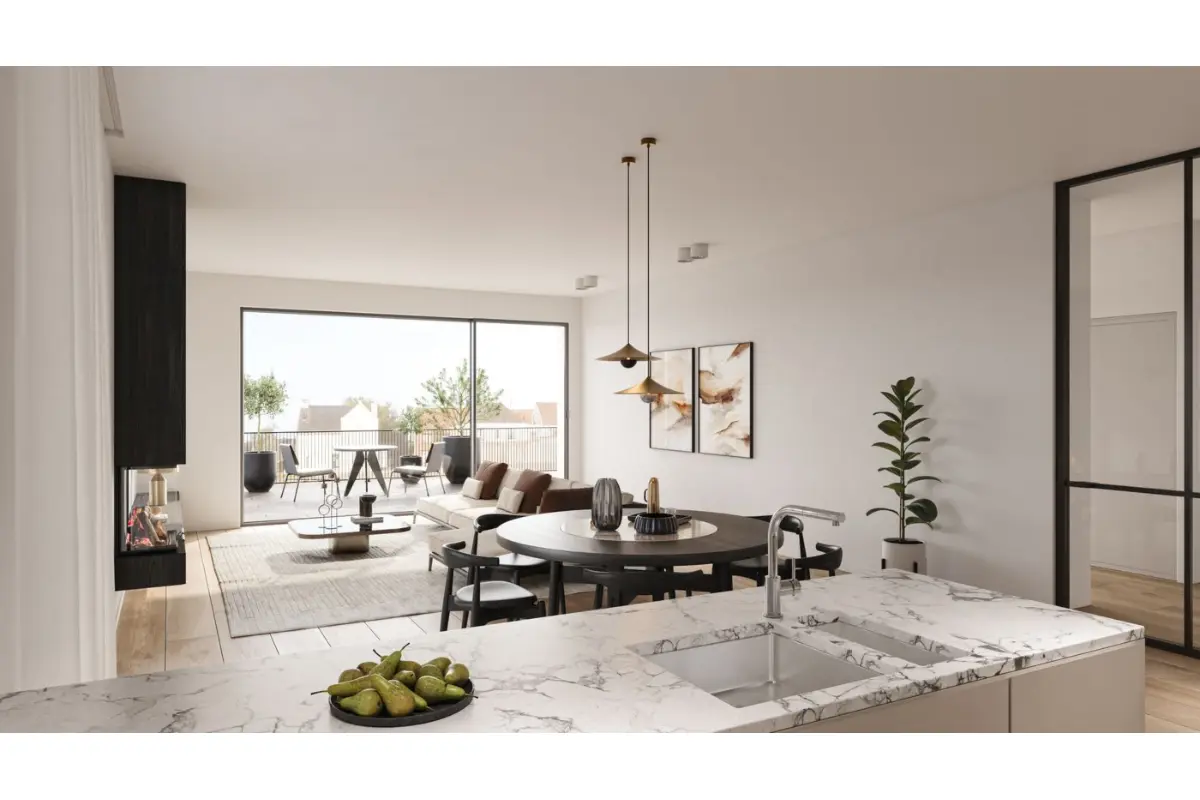 Appartement te  koop in Zedelgem 8210 370491.00€ 2 slaapkamers 124.51m² - Zoekertje 816116