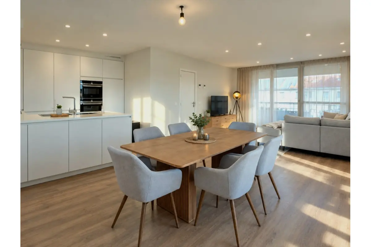 Appartement te  huur in Aarsele 8700 770.00€ 2 slaapkamers 96.00m² - Zoekertje 817509