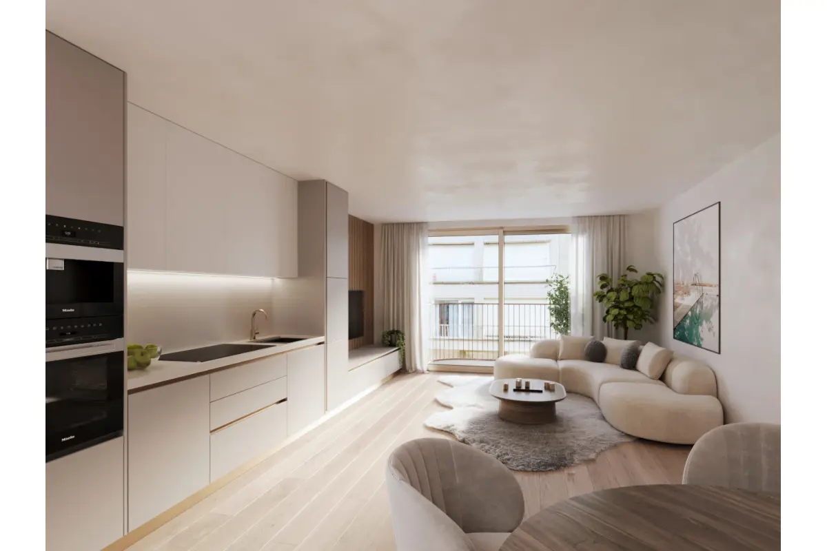 Appartement te  koop in Koksijde 8670 325000.00€ 1 slaapkamers 59.00m² - Zoekertje 829957
