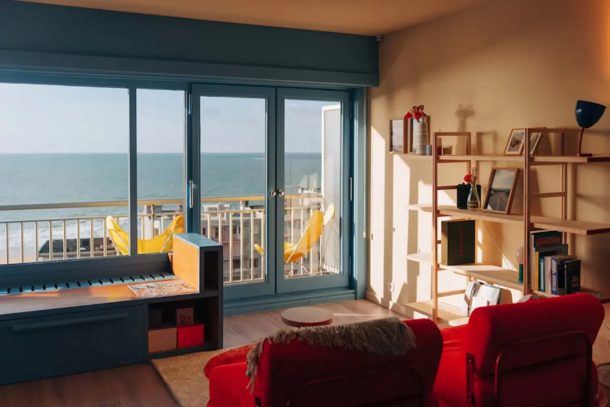 Appartement te  huur in Oostende 8400 1150.00€  slaapkamers m² - Zoekertje 831095